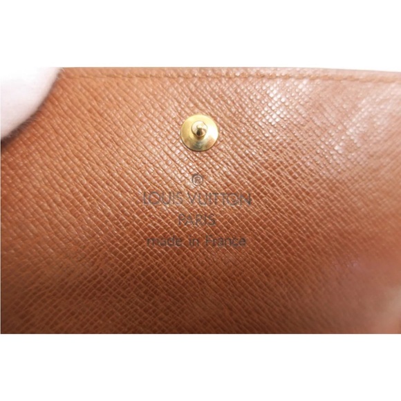 Authentic LOUIS VUITTON Monogram Portefeiulle Elise Leather Wallet #26663 - Picture 16 of 16